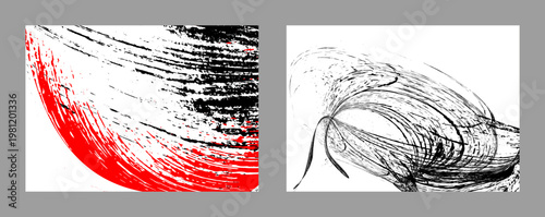 Pollution on white background.