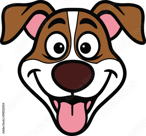Wild Dog Head Mascot Character for Gaming and Esports