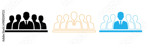 Teamwork and leadership illustration group dynamics and individual recognition