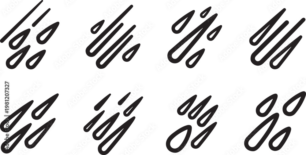 Fototapeta premium Handwritten cursive letters in a handwriting practice grid Vector