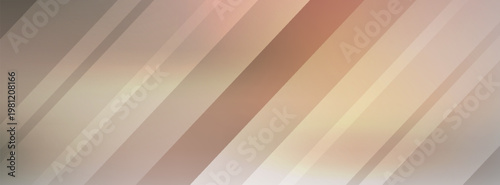 Modern vector banner featuring a sophisticated earth-tone mesh gradient with elegant diagonal stripes. Minimalist geometric background for branding.