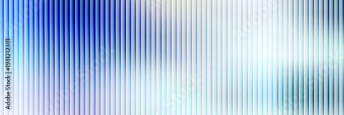 Soft glass ripple gradient in icy pale blue and lavender hues. Delicate reeded texture with frosted distortion effect and minimal vertical blur. Glass texture, vector illustration