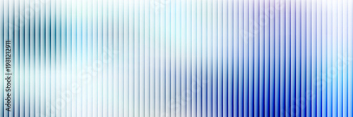 Soft glass ripple gradient in icy pale blue and lavender hues. Delicate reeded texture with frosted distortion effect and minimal vertical blur. Glass texture, vector illustration