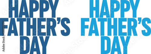 Celebrate father's day vibrant typography design for dad's special day happy father's day greetings