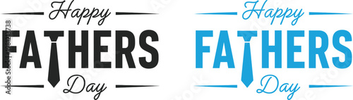 Celebrate father's day stylish typography designs for dad happy father's day greetings gifts