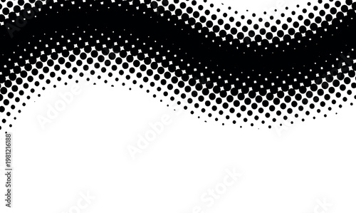 Vector halftone pattern. Vector dots pattern. Retro dots. Retro styled background of halftone dots.