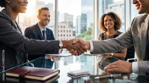 Business Partnership Moments