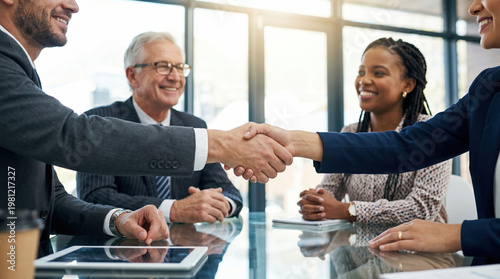 Business Partnership Moments