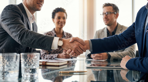 Business Partnership Moments