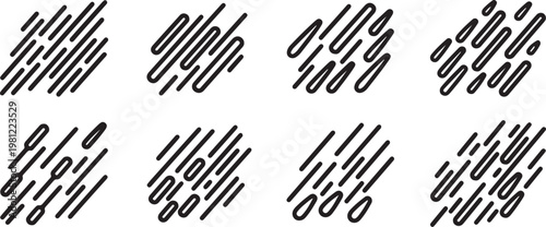 Handwritten calligraphy practice with flourishes and script exercises Vector