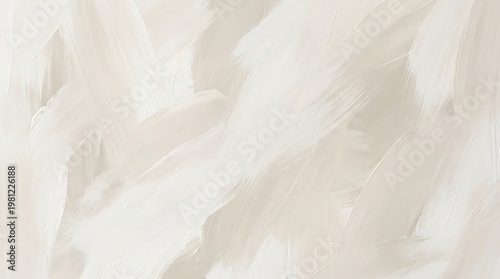 Textured white and cream abstract brushstroke background