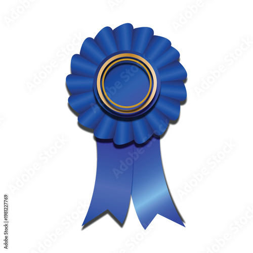 blue award ribbon