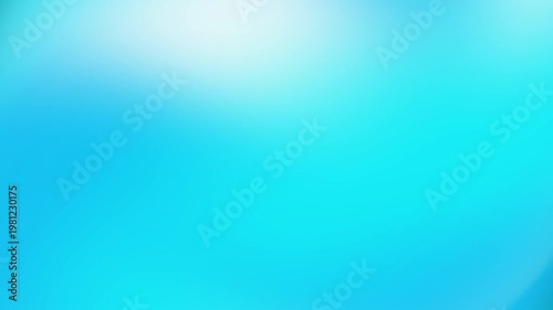 Abstract blue gradient background animation with smooth soft light glow and blurred shapes, creating a modern