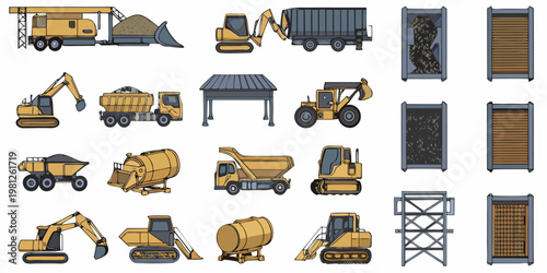 Construction machinery and equipment a detailed illustrated collection