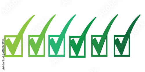 Art & Six stages of a tree growing from a sapling to a mature tree Illustration vector