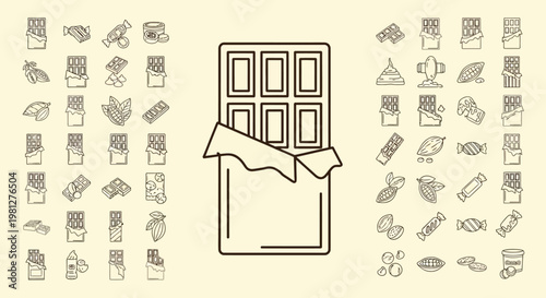 Gift box with decorative paper wrapping.