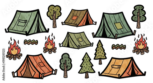 Camping Tents and Outdoor Gear.