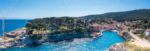 Veli Losinj, Croatia, in springtime