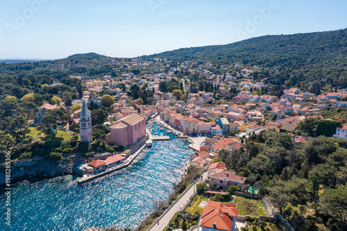 Veli Losinj, Croatia, in springtime