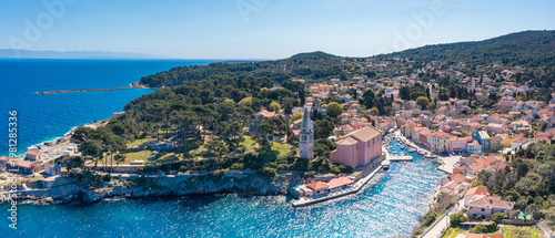 Veli Losinj, Croatia, in springtime