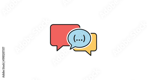 story writing Line art vector modern abstract design