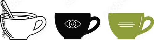 Green tree foliage background with dense leaves and natural texture for outdoor nature banner design illustration