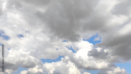 Grey clouds covering the sky