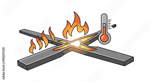 Tempering Line art vector set abstract clean minimal illustration