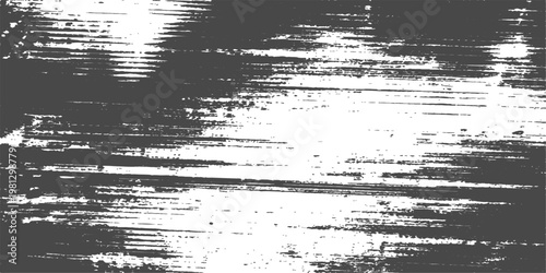 A striking black and white abstract image featuring bold dynamic brushstrokes and a textured distressed appearance high quality professional detailed modern