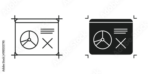 Comparison of a white and black smartphone interface design wireframes