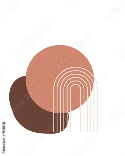 vector illustration of a ham