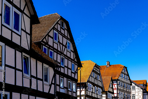 historic cityscape of korbach germany