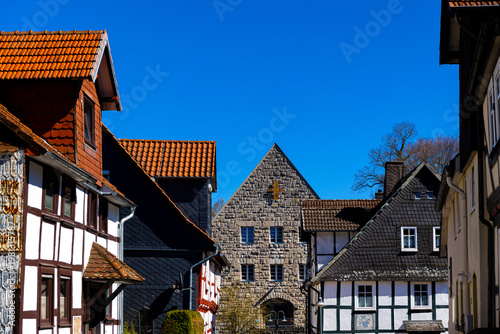 historic cityscape of korbach germany