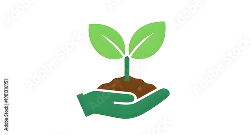 environment, sustainability, growth, plant, hand, leaf, nature, green, soil, care, eco, organic, seedling, support, nurture, earth, future