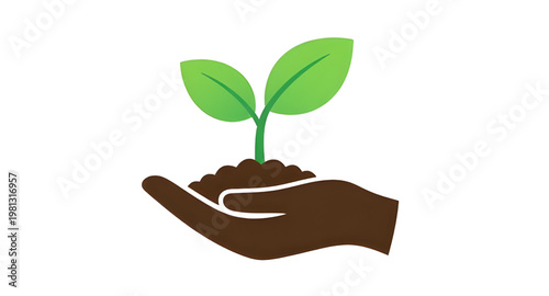 plant, environment, sustainability, growth, hand, leaf, nature, green, soil, care, eco, organic, seedling, support, nurture, earth, natural
