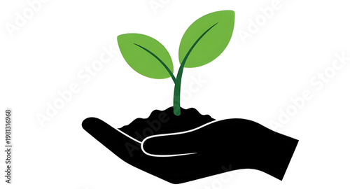 environment, sustainability, growth, plant, hand, leaf, nature, green, soil, care, eco, organic, seedling, support, nurture, earth, symbol