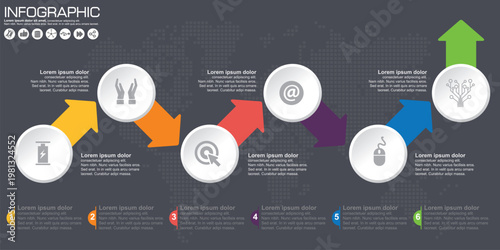 lifestyle habits infographic with daily routines flat design vector illustration