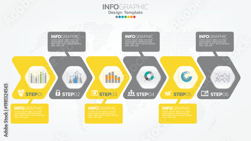 step-by-step temperature monitoring process flat design vector illustration