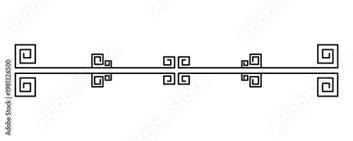 Oriental Spiral Line break 19