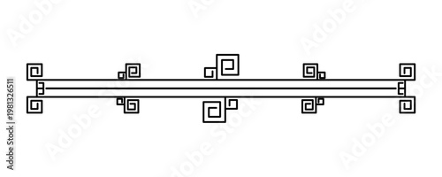 Oriental Spiral Line break 23