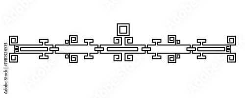 Oriental Spiral Line break 25