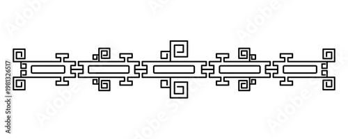 Oriental Spiral Line break 24
