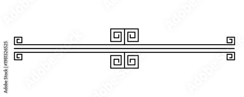 Oriental Spiral Line break 2