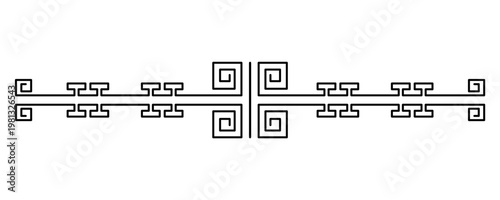 Oriental Spiral Line break 11