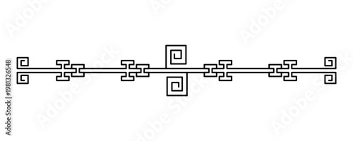 Oriental Spiral Line break 13