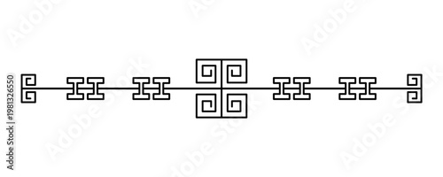 Oriental Spiral Line break 12