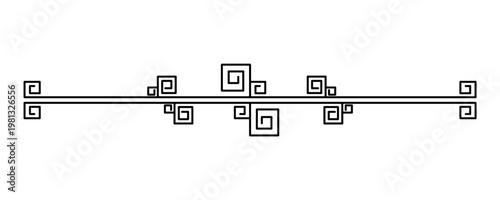 Oriental Spiral Line break 16