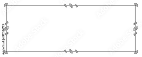 Oriental Spiral Ultra wide Frame 6