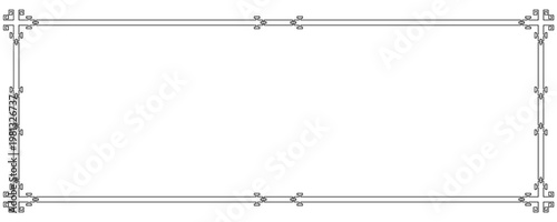 Oriental Spiral Ultra wide Frame 8