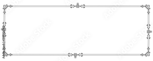 Oriental Spiral Ultra wide Frame 15